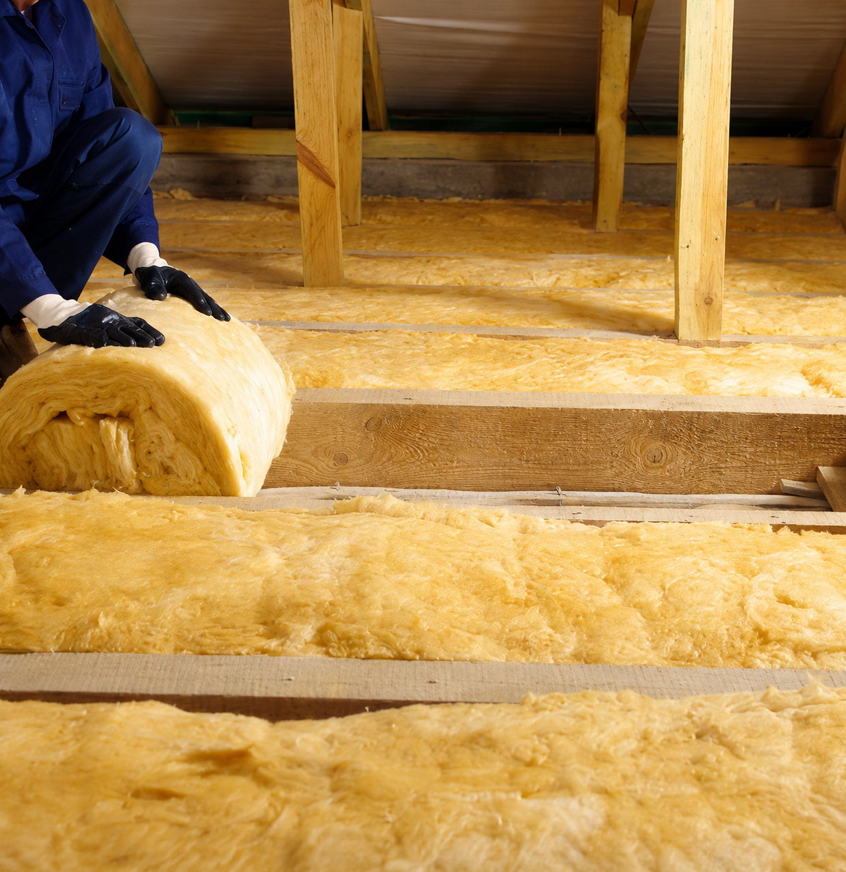 Loft insulation removal