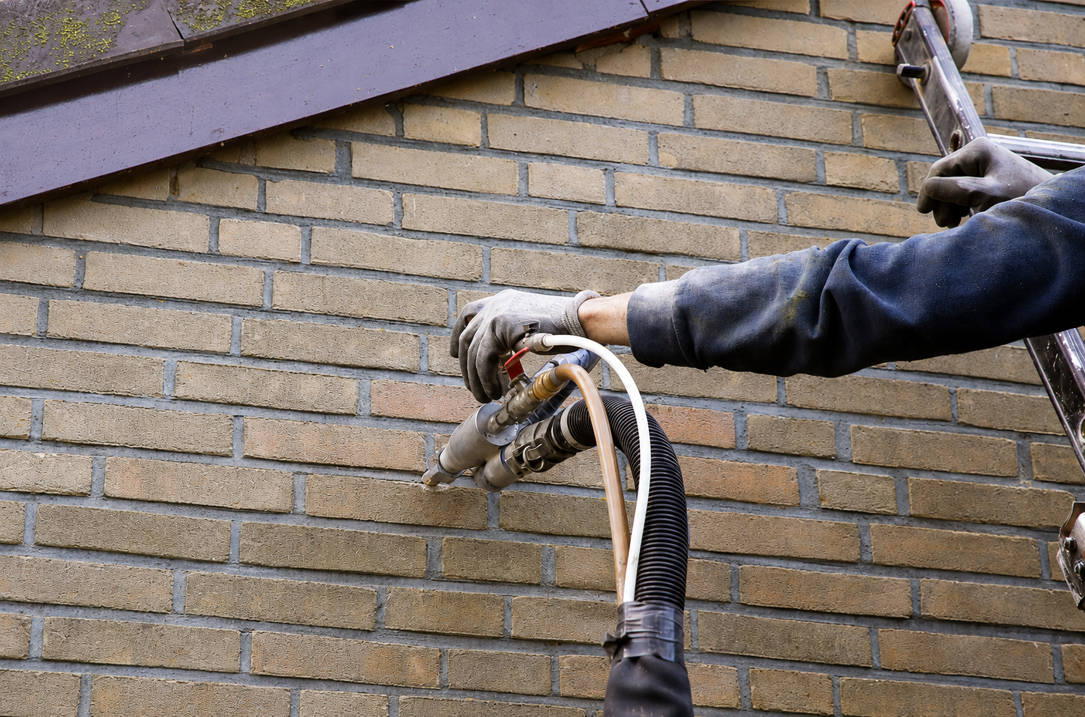 Cavity wall insulation